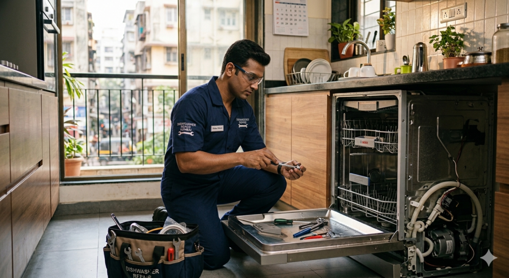 Get in Touch With Us At Our Dishwasher Repair Mumbai To Schedule A Home Repair & Service The Moment You Notice A Problem With Your Dishwasher